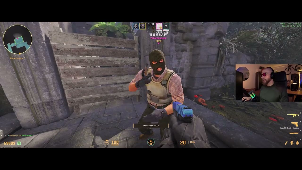 Counte-strike 2 - Posejdon - mecz rankingowy