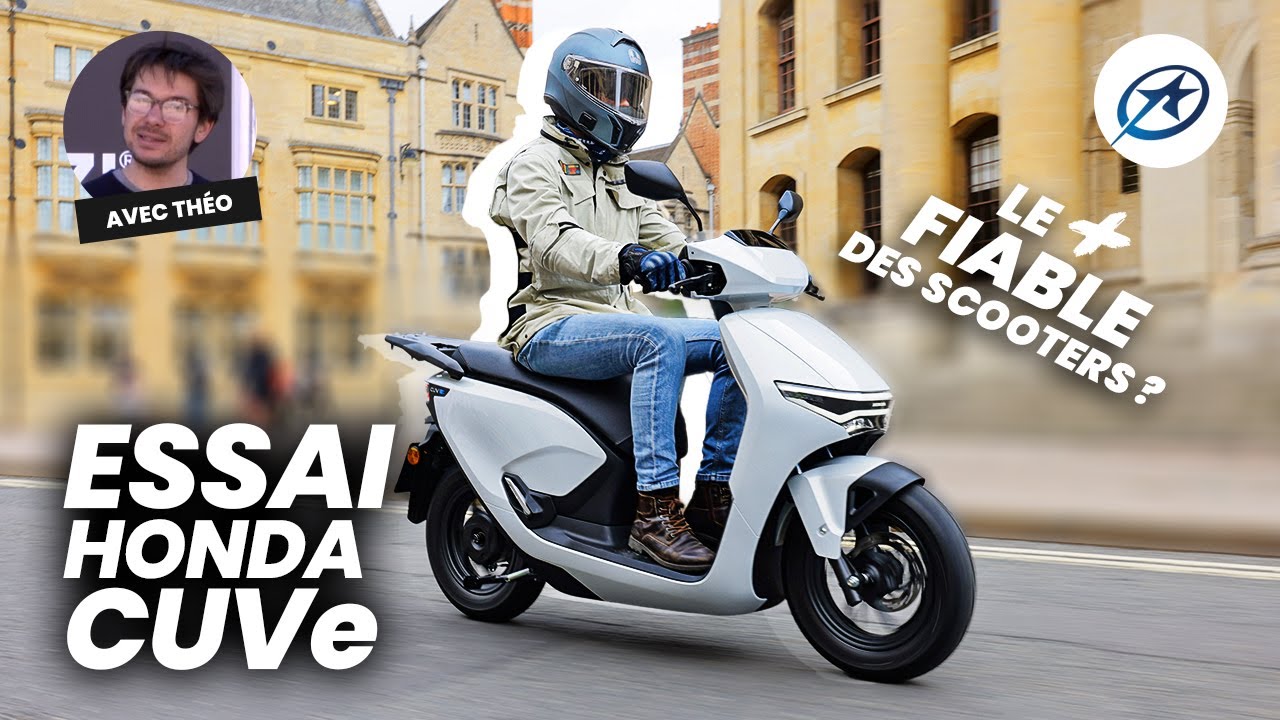 Honda CUV e (Essai 2025) - Le plus fiable des scooters électriques ?