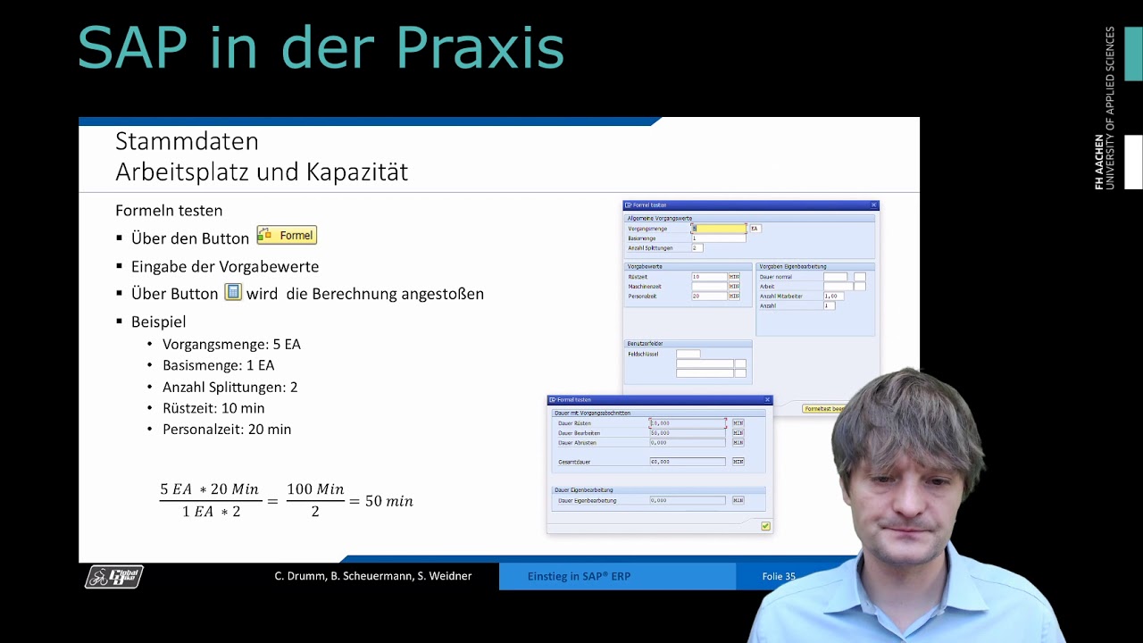 SAP in der Praxis - 08 - Details Produktionsplanung & -steuerung