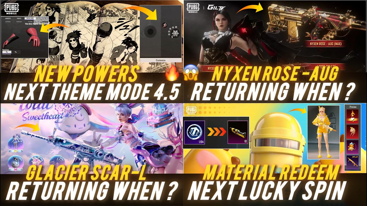 🔴 NEXT 4.5 UPDATE NEW POWERS🔥😱 NARUTO X SPIDERMEN✅ NYXEN ROSE & GLACIER SCAR- L RETURN ? LUCKY SPIN?