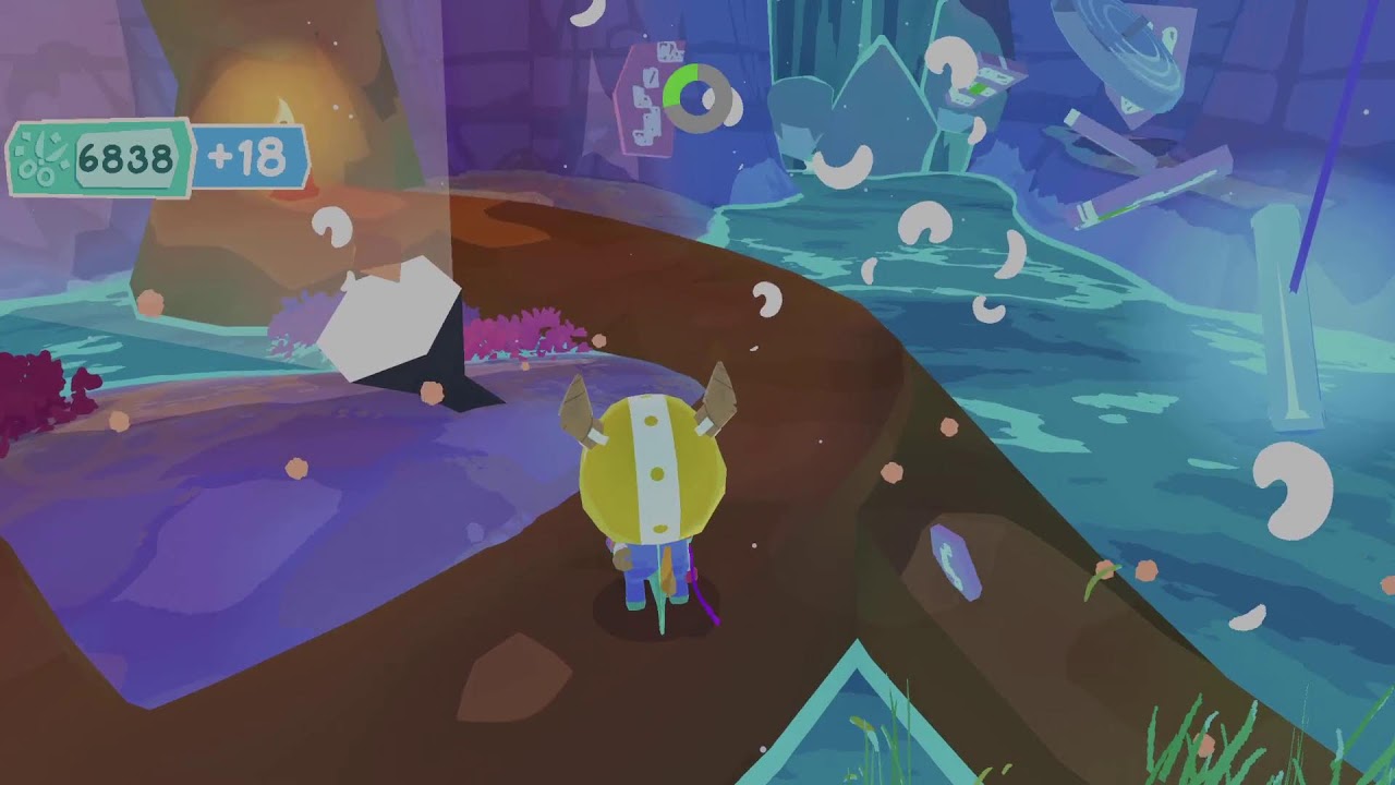 We're lil cavers in Lil Gator Game In the Dark DLC