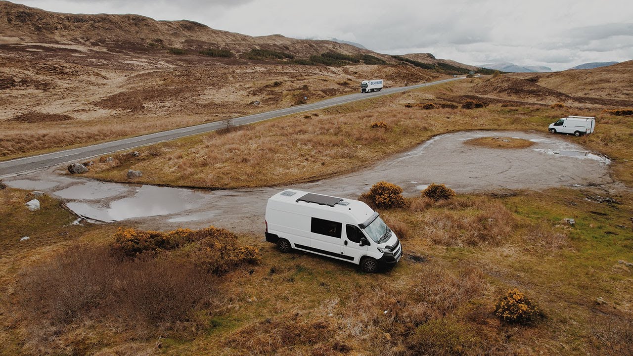 LOCH BA, RANNOCH MOOR, SCOTLAND | VAN LIFE UK