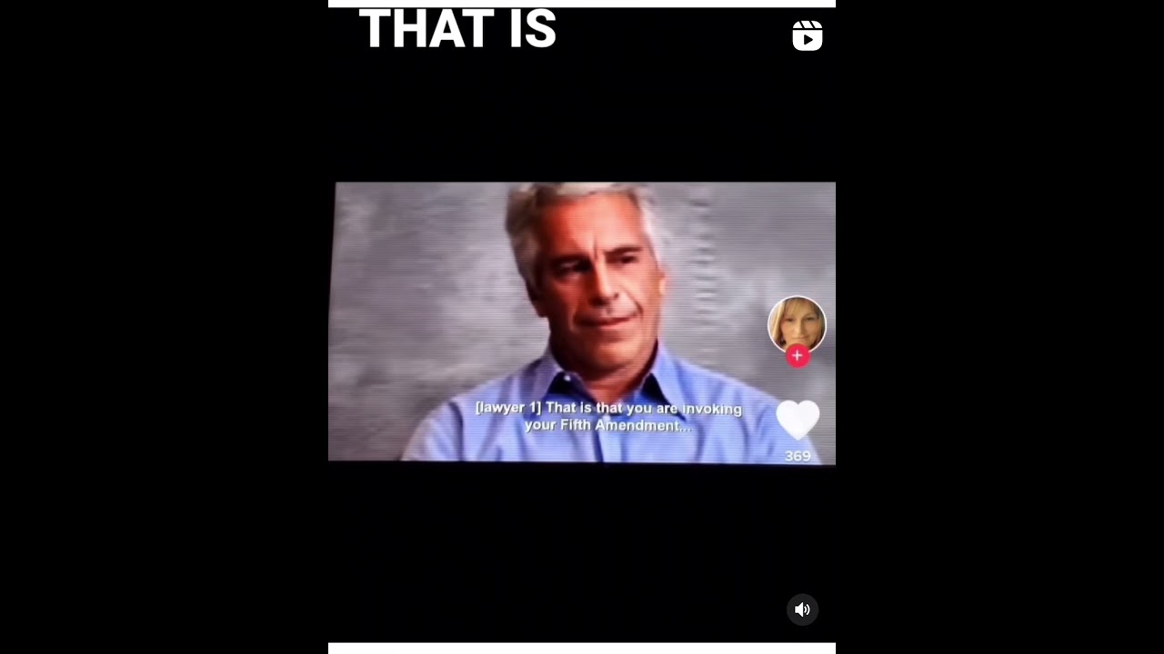 Epstein invokes the fifth amendment