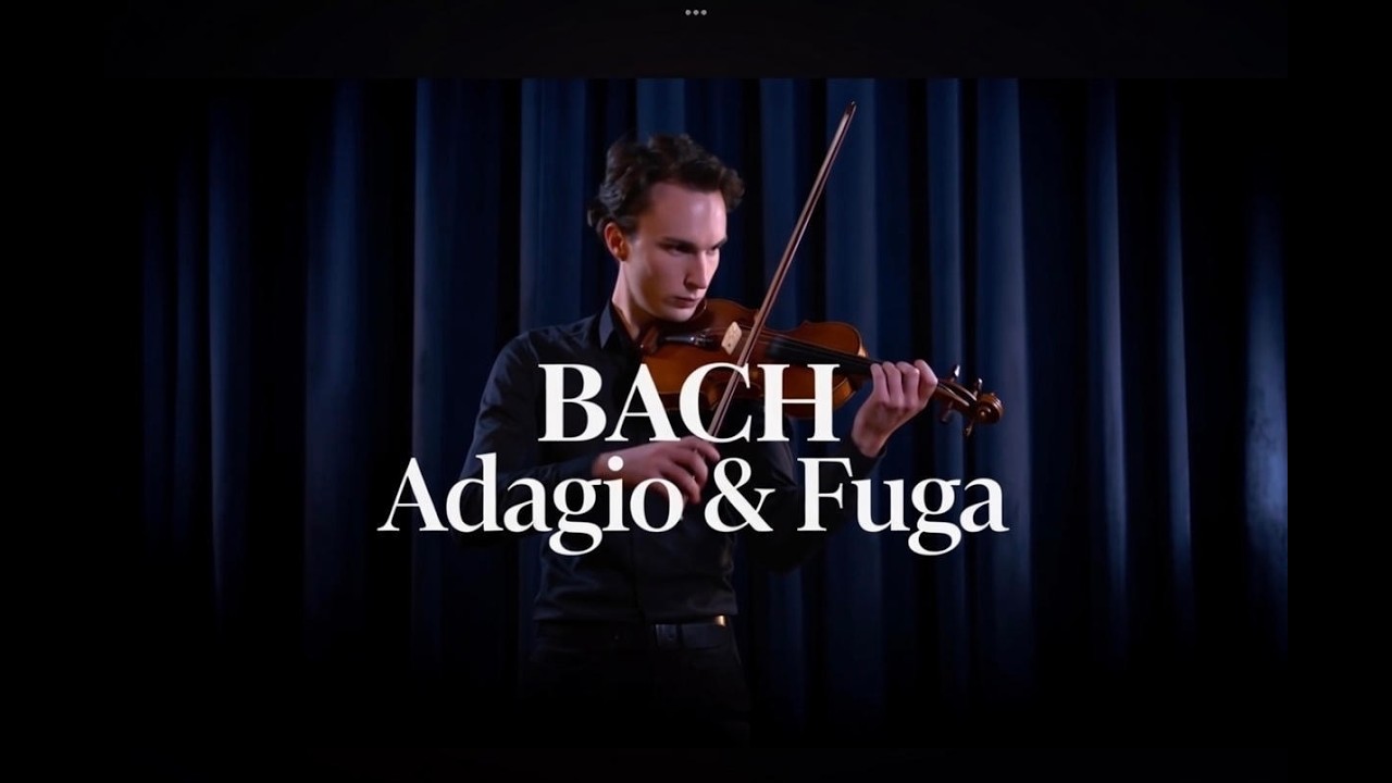 Bach Adagio & Fuga | Studio Violin Recording | Day 84