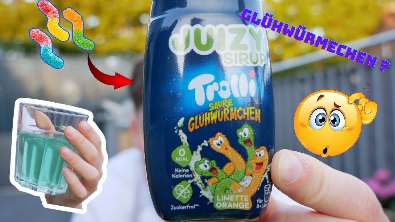 Dieser SIRUP soll nach SAUREN GLÜHWÜRMCHEN SCHMECKEN?!?! - Geschmackstest