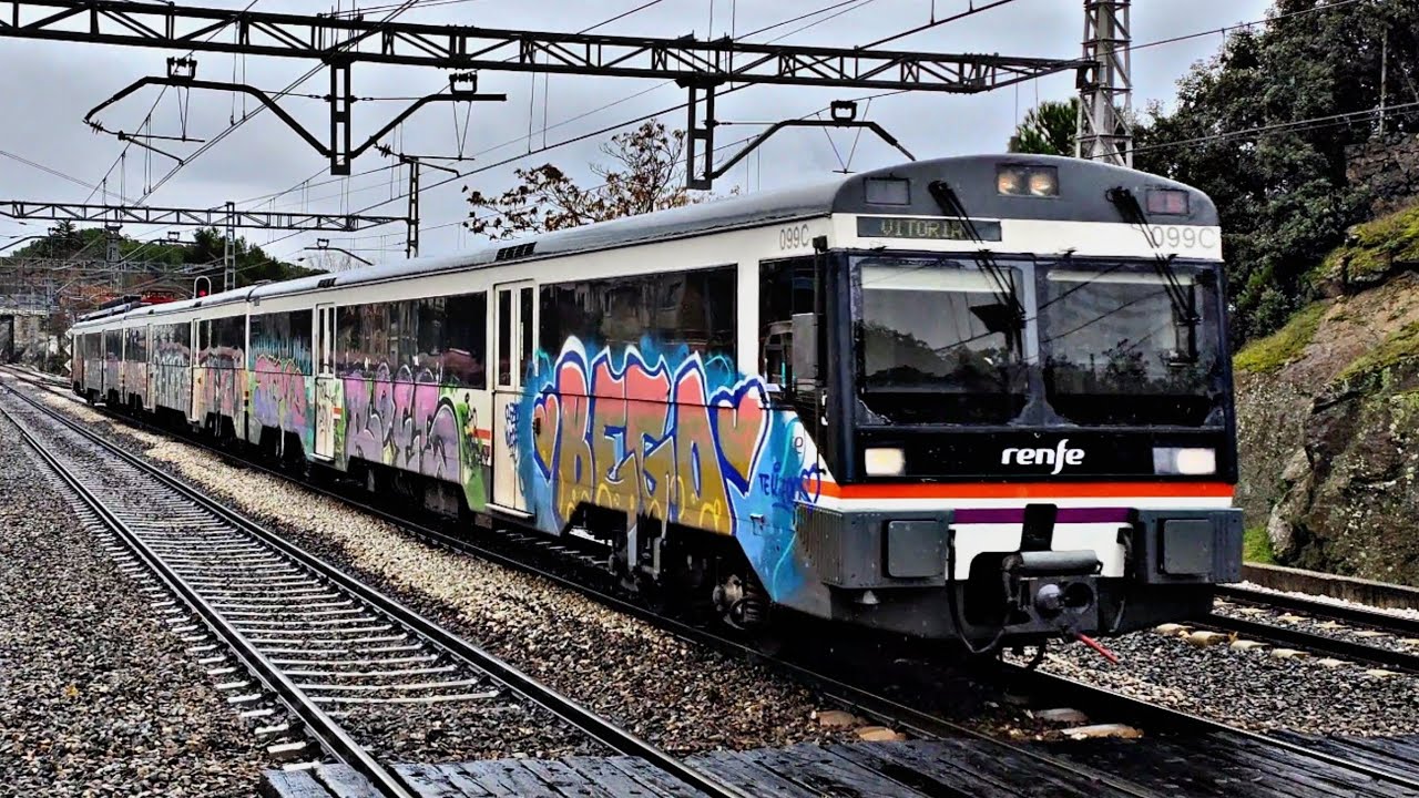 TRAINSPOTTING : Trenes viajeros Renfe por Torrelodones 🚞 Spanish Trains