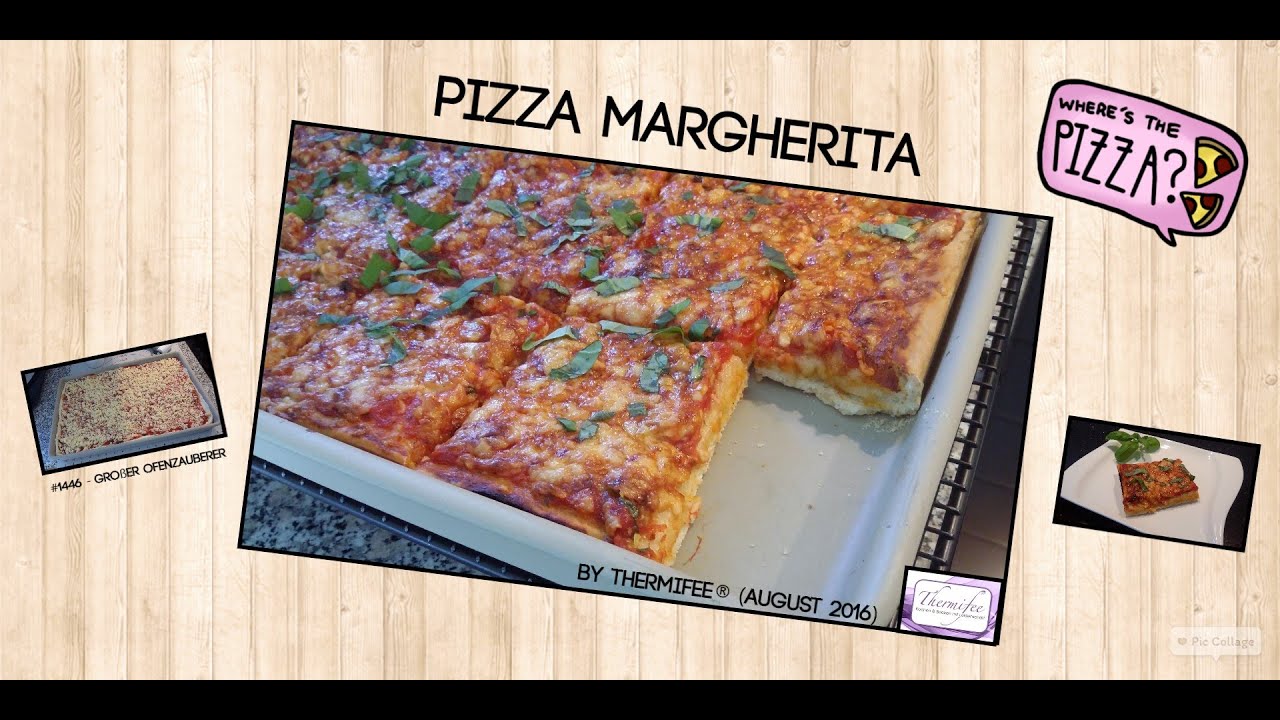 Thermomix® TM5 - Pizza Margharita/Pizzateig mit Hartweizengrieß