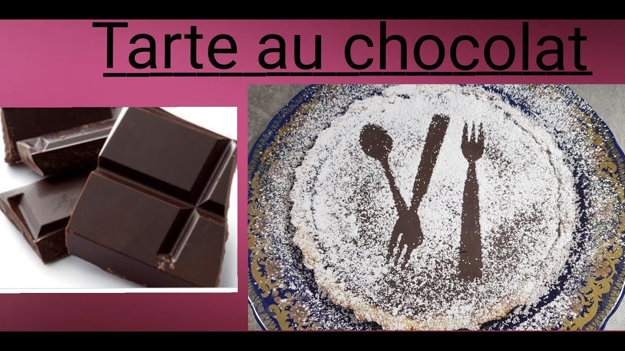 Tarte au chocolat/تورتة الشكولاطة