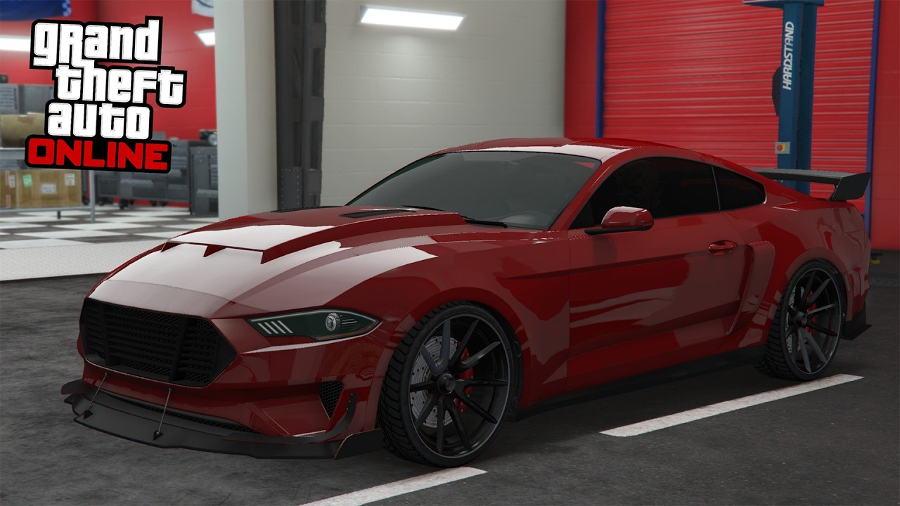 Vapid Dominator GT Coupe (Ford Mustang GT) | GTA 5 Vehicle Customization