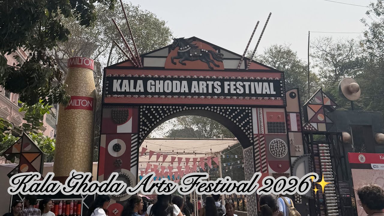Kala Ghoda Arts Festival 2026 ✨| Mumbai’s Biggest Art Festival | Aditi Athavale Marathi 