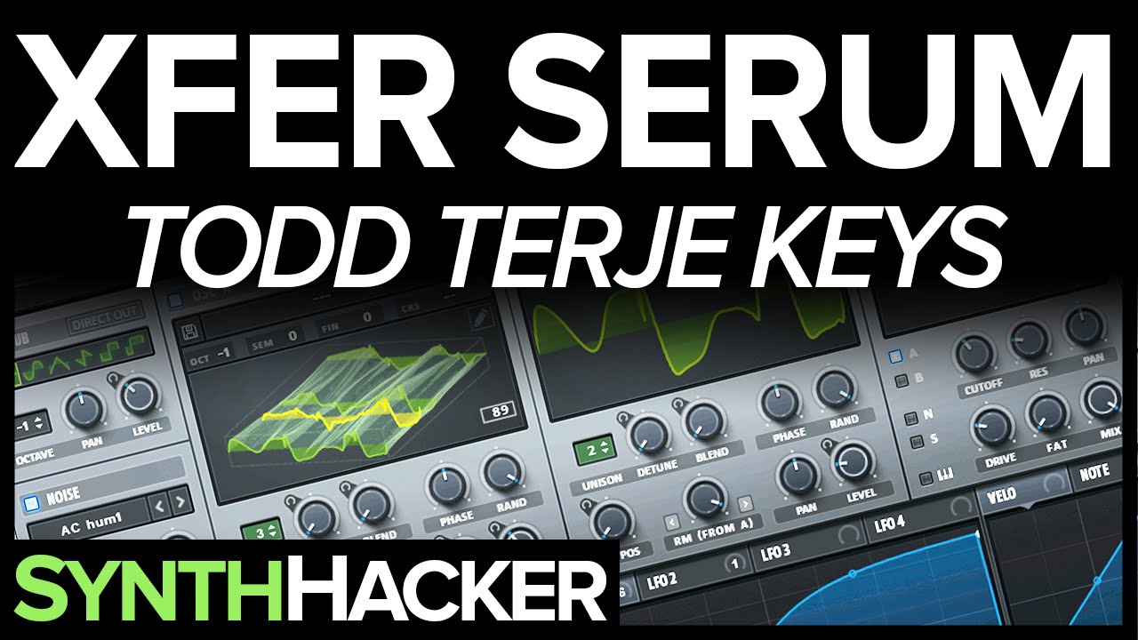Serum Tutorial - Todd Terje 'Inspector Norse' Nu Disco Keys