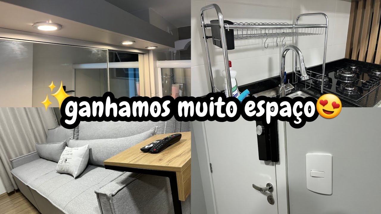 OS MAIORES ACERTOS em APARTAMENTO PEQUENO | ganhe MUITO espaço + dicas e achadinhos