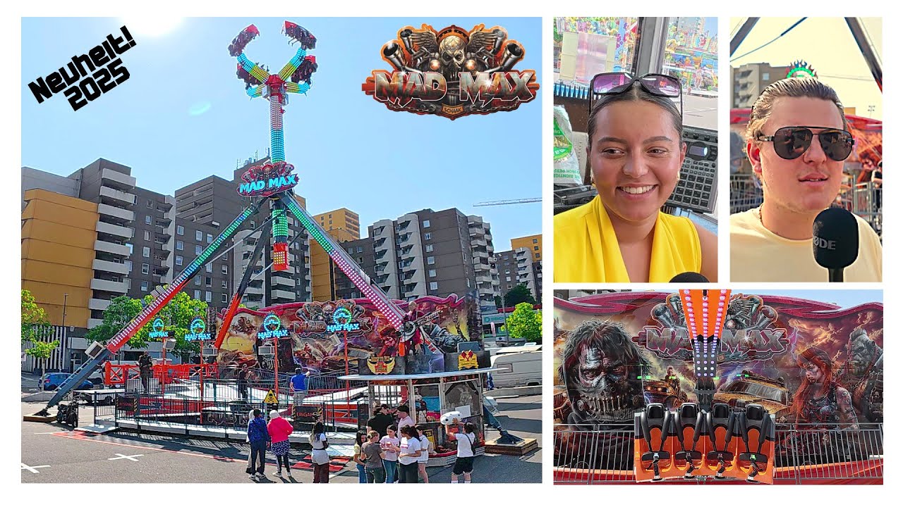 Reportage Neuheit Mad Max Schaak - Kirmes Köln Chorweiler 2025