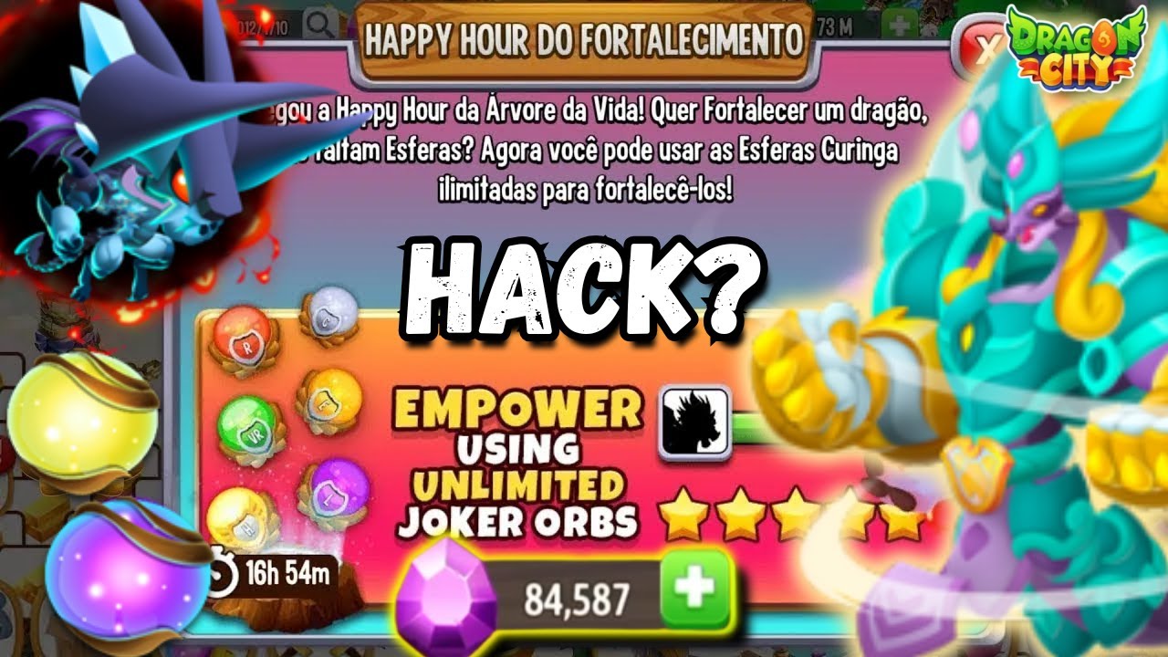 CONTA HACK EP.8 Mais de 80 MIL JÓIAS Para Colocar os Melhores Dragões Nível Máximo no Dragon City 