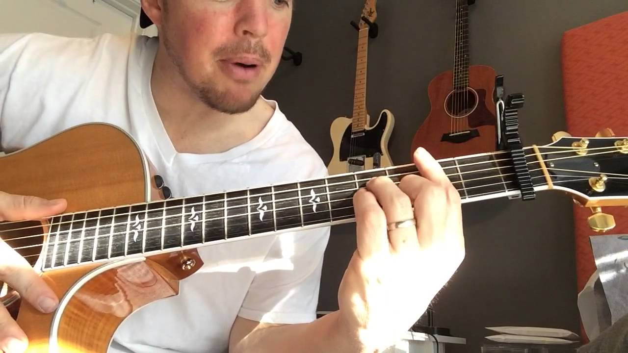 Nothing Without You - Bebo Norman Guitar Tutorial (Matt McCoy)