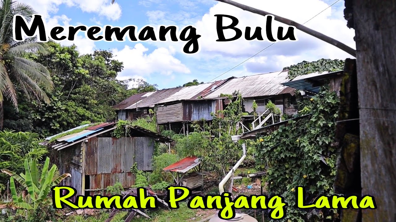 Meremang Bulu Roma Berjalan Ke Hujung Di Rumah Panjang Berusia 50 Tahun Yang Kosong.