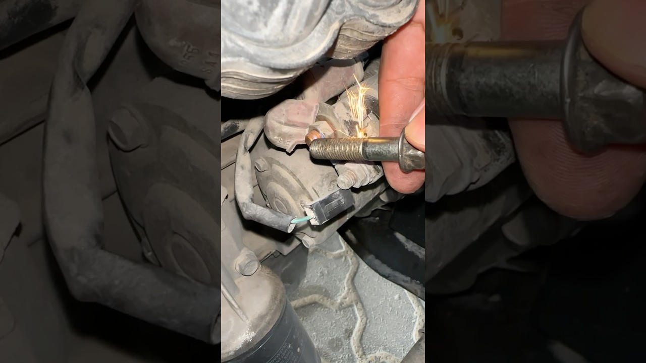 Bypass Starter Solenoid Mechanic Tips #automobile