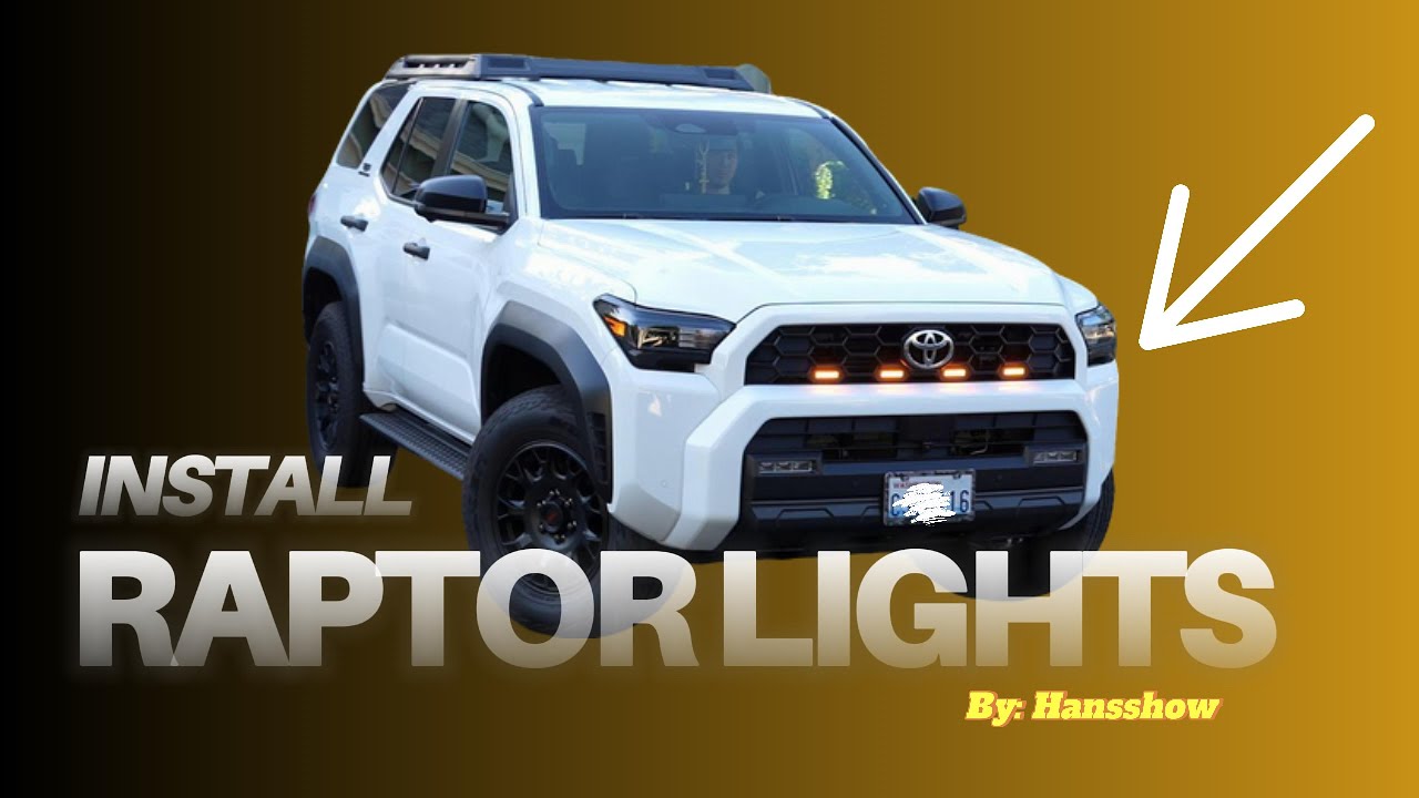 Решётка радиатора Raptor | 2025 4Runner | Установка