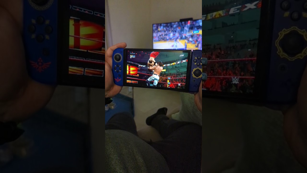 playing #wwe2k18 over 3 years later on #nintendoswitch