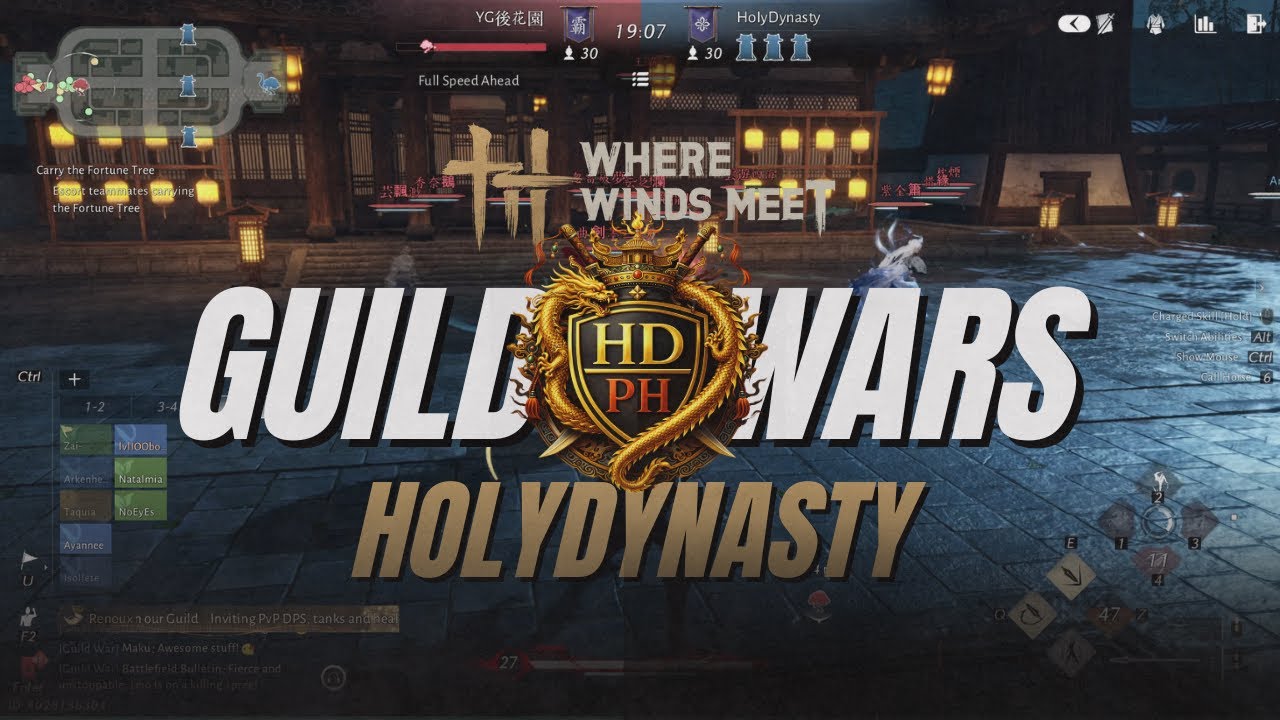 HolyDynasty's 2nd Guild War in Where Winds Meet