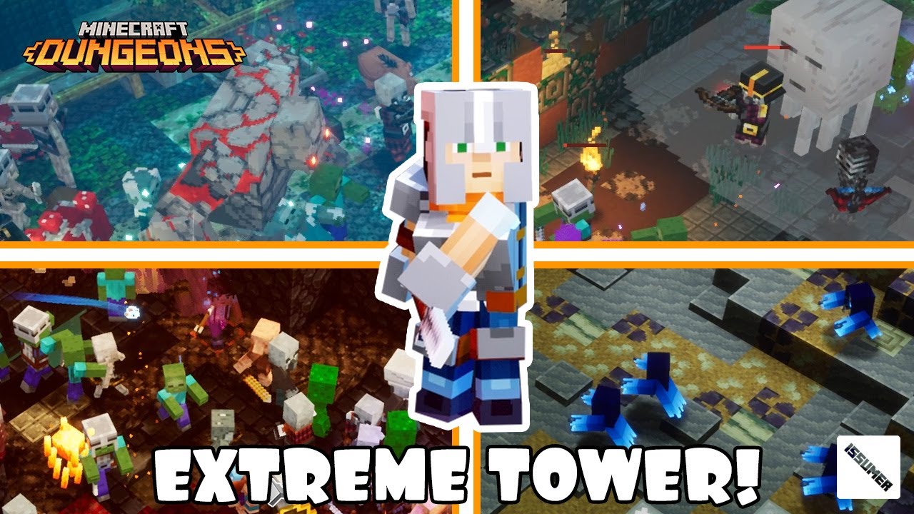 EXTREME Modded Tower! - Minecraft Dungeons Fauna Faire