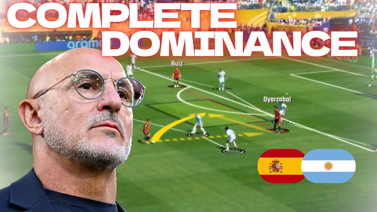 How Spain Completely Dominated Argentina | Spain vs Argentina World Cup Final Tactical Analysis