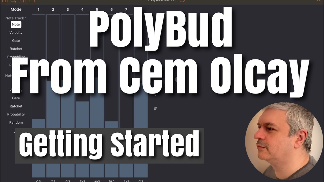 Cem Olcay PolyBud Multitrack Polyrhythmic AUv3 Midi sequencer - Getting Started