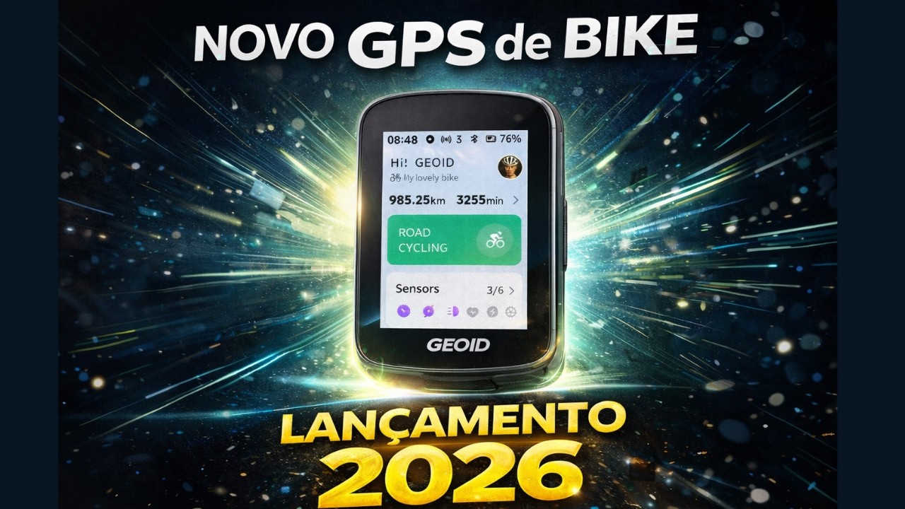 Novo GPS GEOID CC700 Pro - Vale a Pena? Primeiras Impressões + Setup