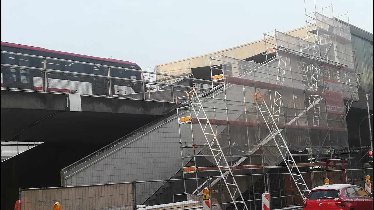 Ab 01.02.2021 wird in #N&uuml;rnberg der U-Bahnhof Muggenhof gesperrt zur Sanierung