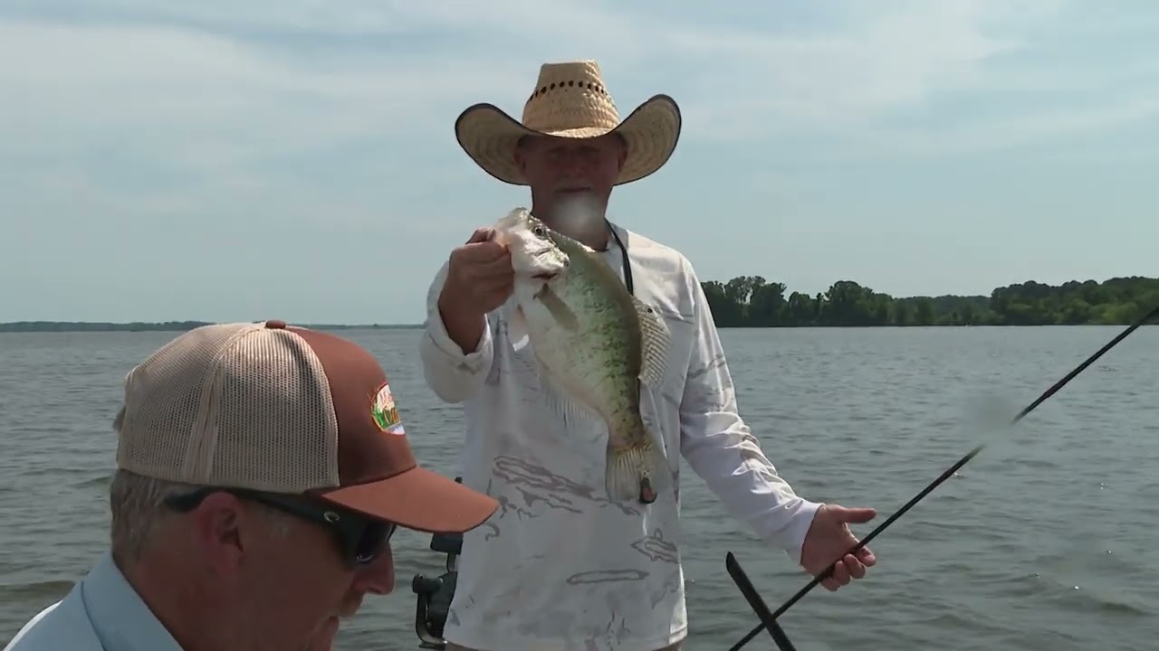 Crappie Fishing on the Ross Barnett Reservoir