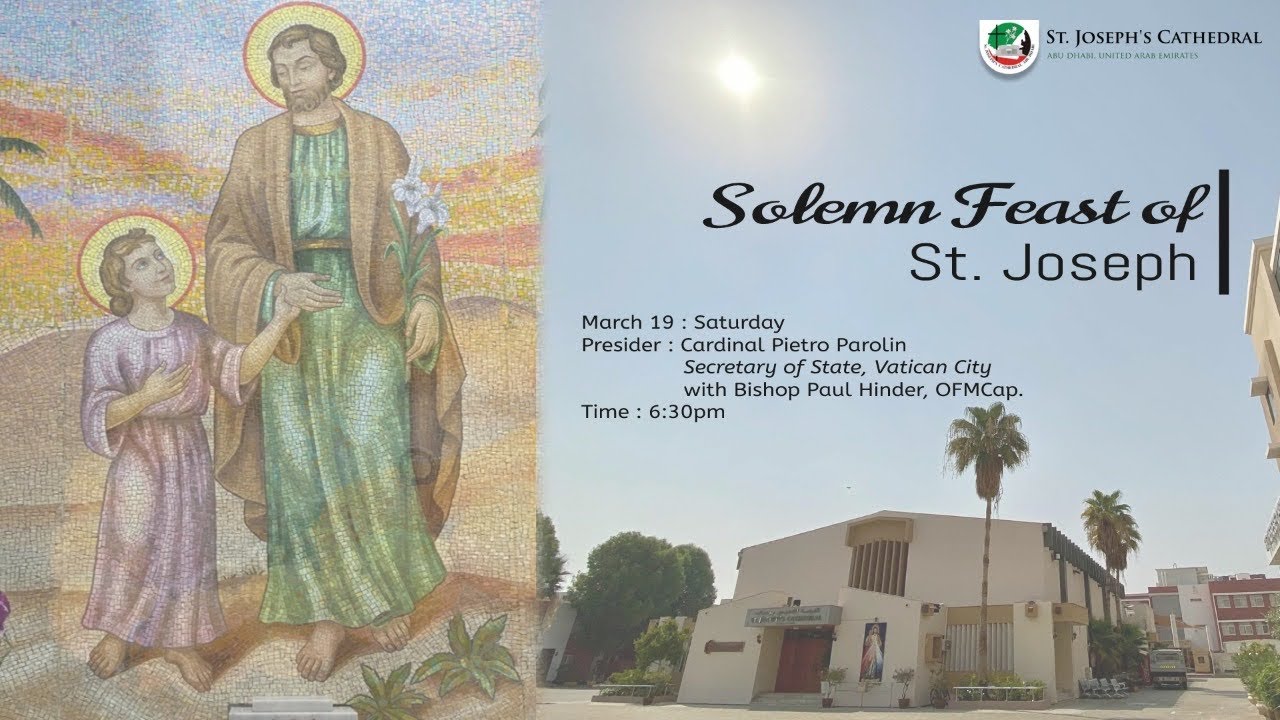 Solemn Feast Mass -St. Joseph - 19-03-2022 at 6:30 PM