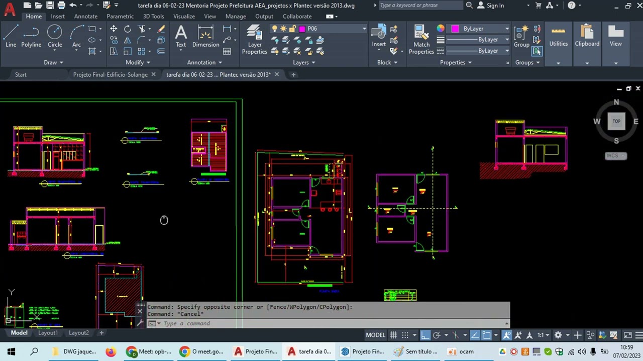 Como fazer Cortes Transversais e Longitudinais no AutoCAD - Cortes no AutoCAD