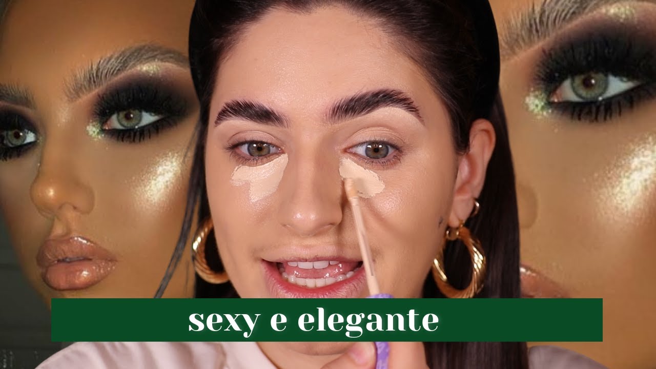 OLHO PRETO ESFUMADO para INICIANTES - super fácil (muitas dicas)