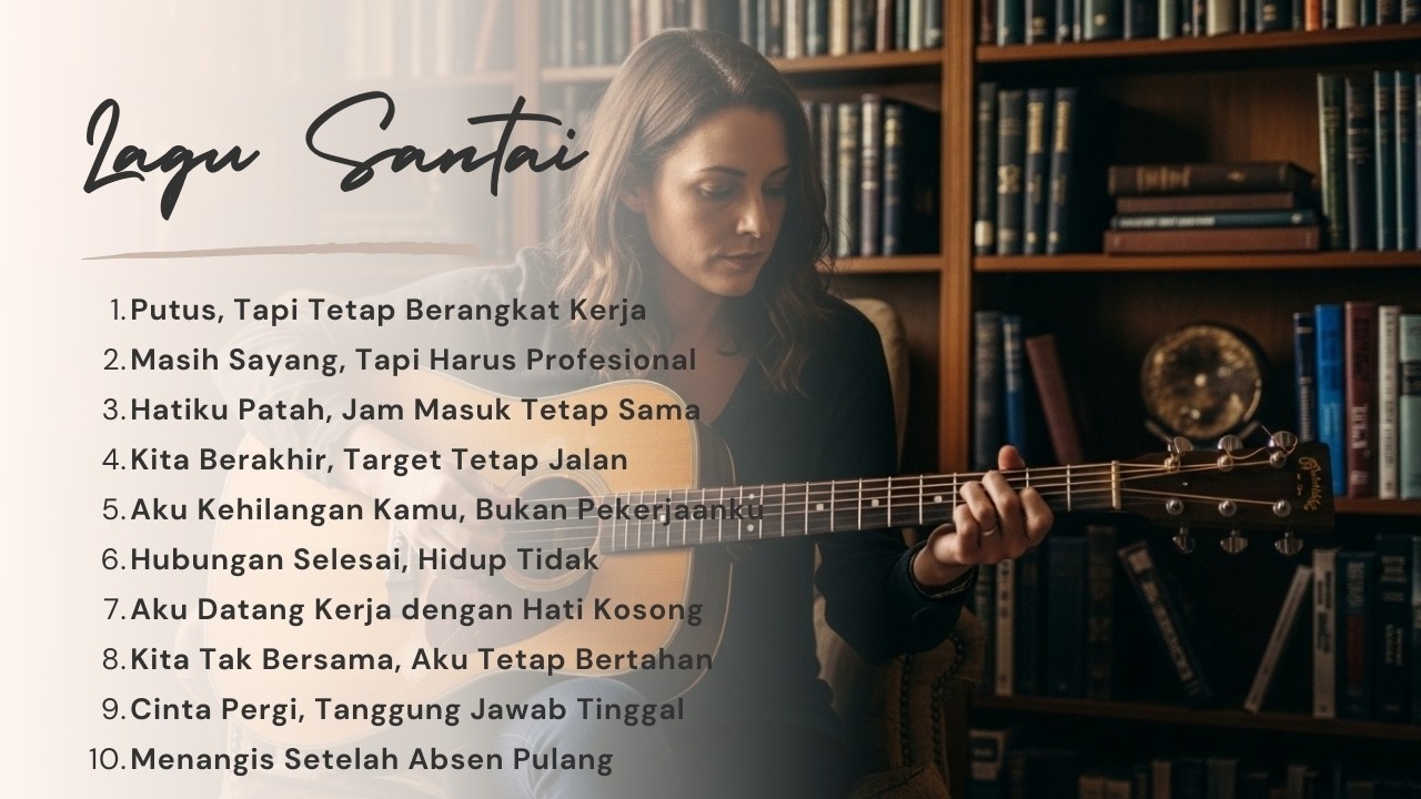 🎵 Playlist Musik Kerja Slow Rock Terpopuler 2026 | Full Album Santai & Mellow
