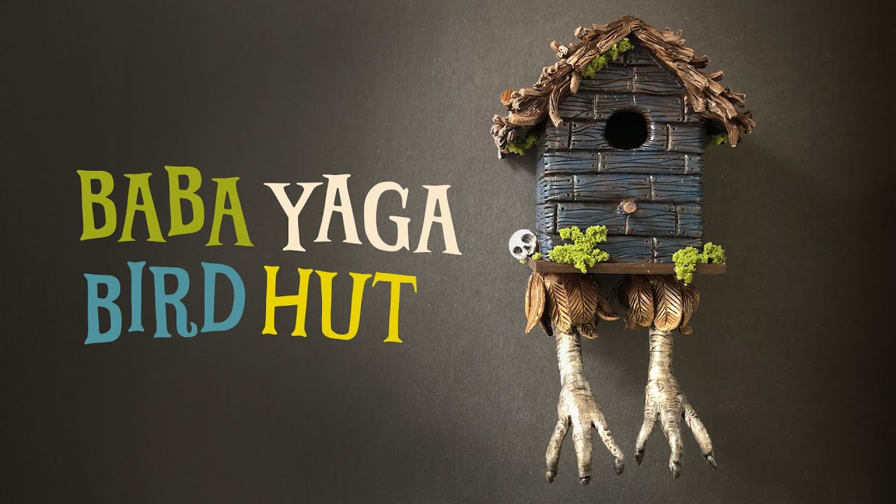Making a Baba Yaga Hut from a Dollar Store Bird House