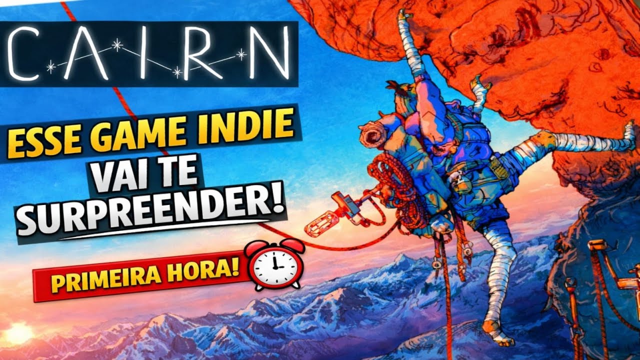 CAIRN – ESSE GAME INDIE VAI TE SURPREENDER! | PRIMEIRA HORA DE GAMEPLAY