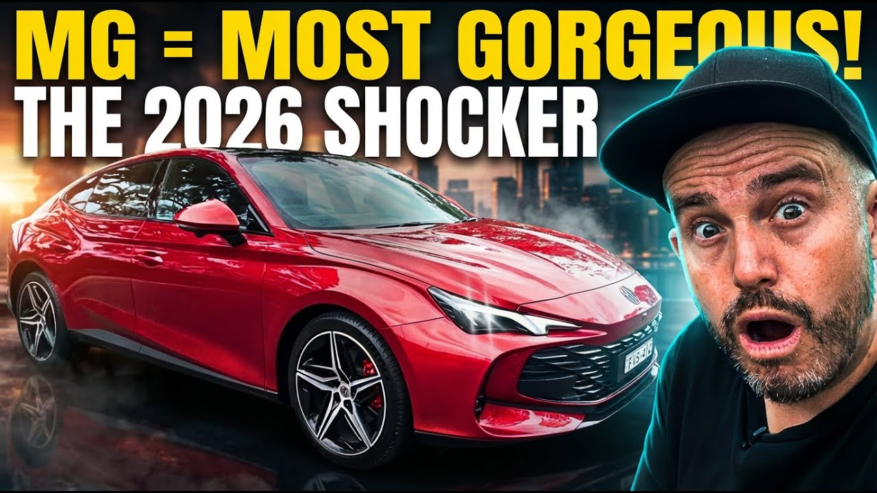 This new car is STUNNING! MG 7 Review Australia