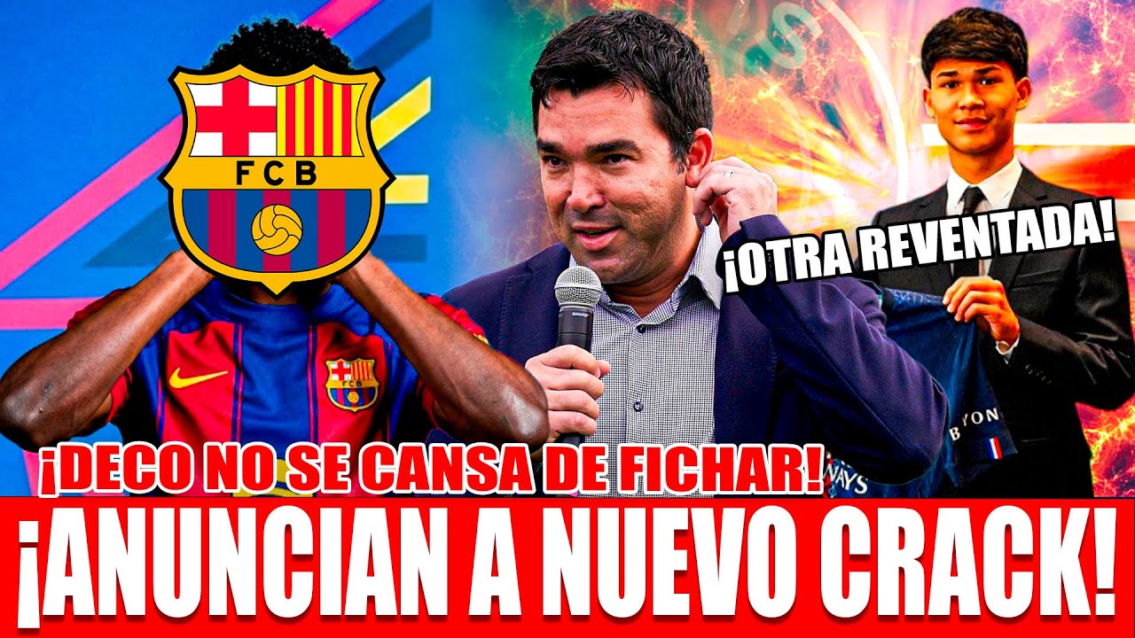 💣ESTO YA ES UNA LOCURA! DECO CONFIRMA OTRO FICHAJE MÁS para el BARÇA ¡DRO ES REVENTADO y HUMILLADO😱