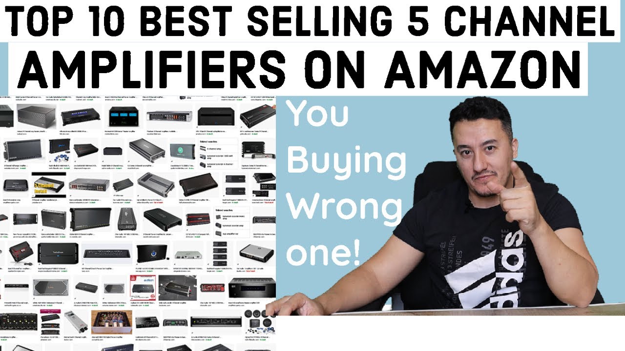 10 самых продаваемых 5-канальных усилителей мощности на Amazon «jbl club boss audio Rockville Ska...