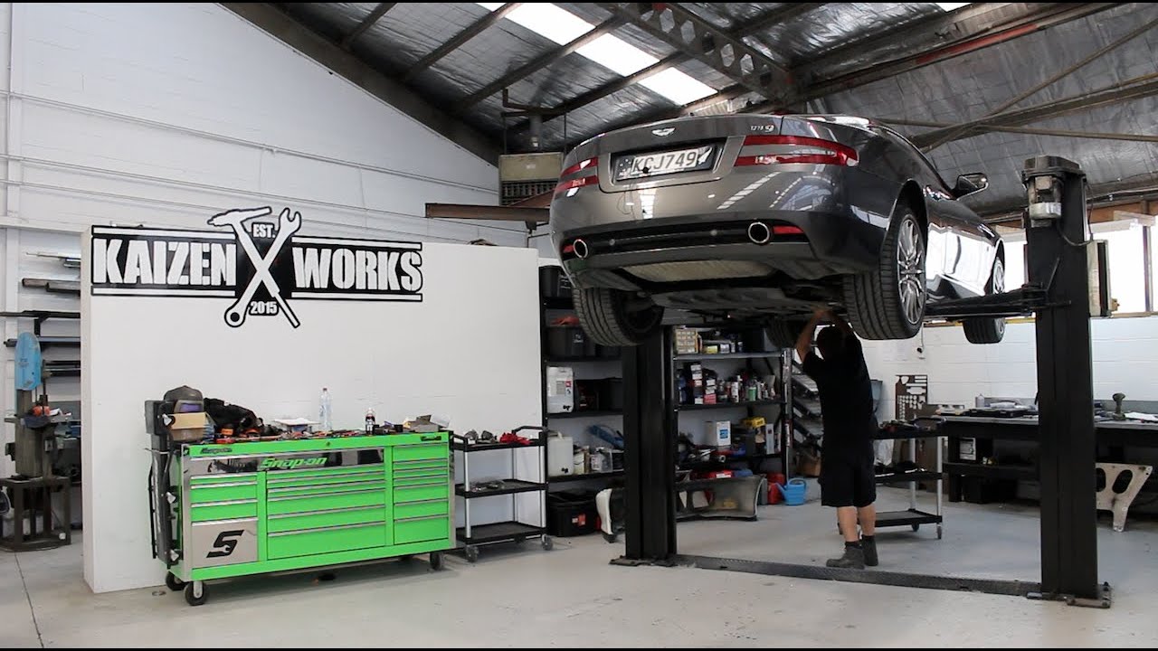 Aston Martin DB9 Exhaust Test - Kaizen Works