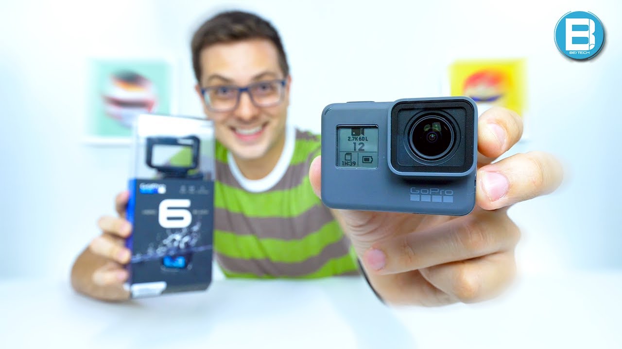 MAIS TOP do que NUNCA! GOPRO HERO 6 UNBOXING! 4K a 60FPS!!