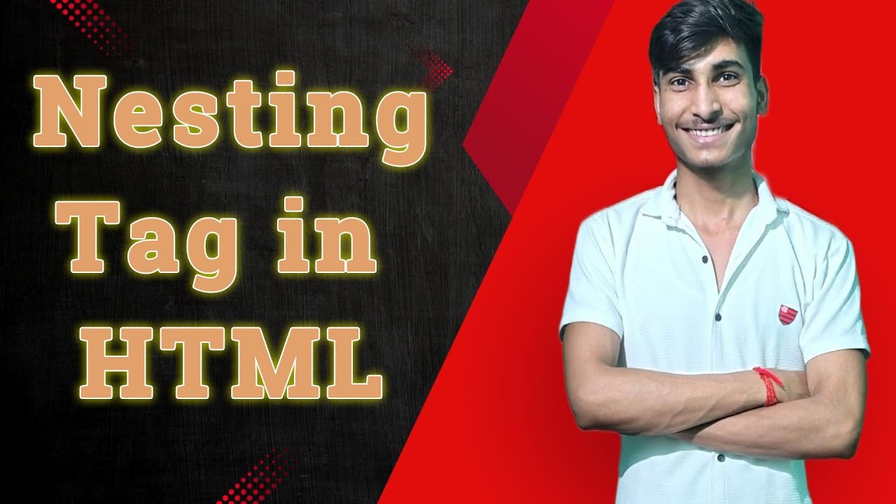 Nesting Tag in HTML #coding #html #tags #code #vimaltechcoding