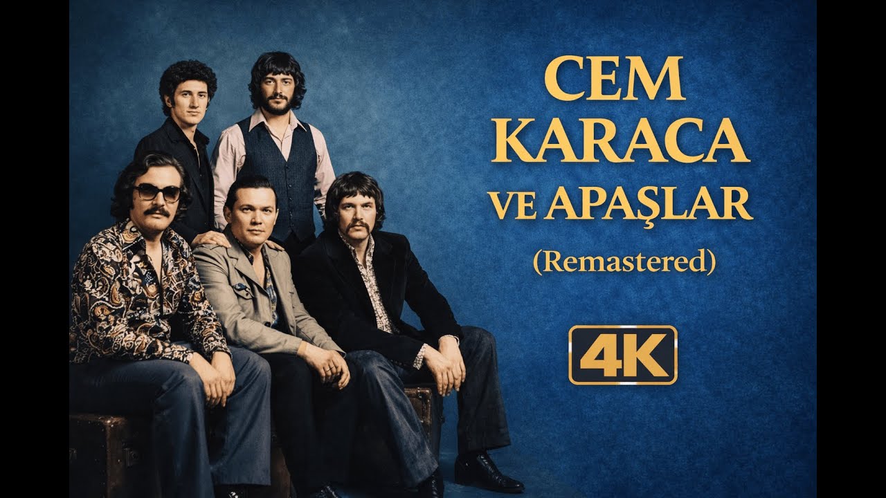 Cem Karaca ve Apaşlar - Resimdeki Gözyaşları (Remastered | Orijinal Vokal | 4K)