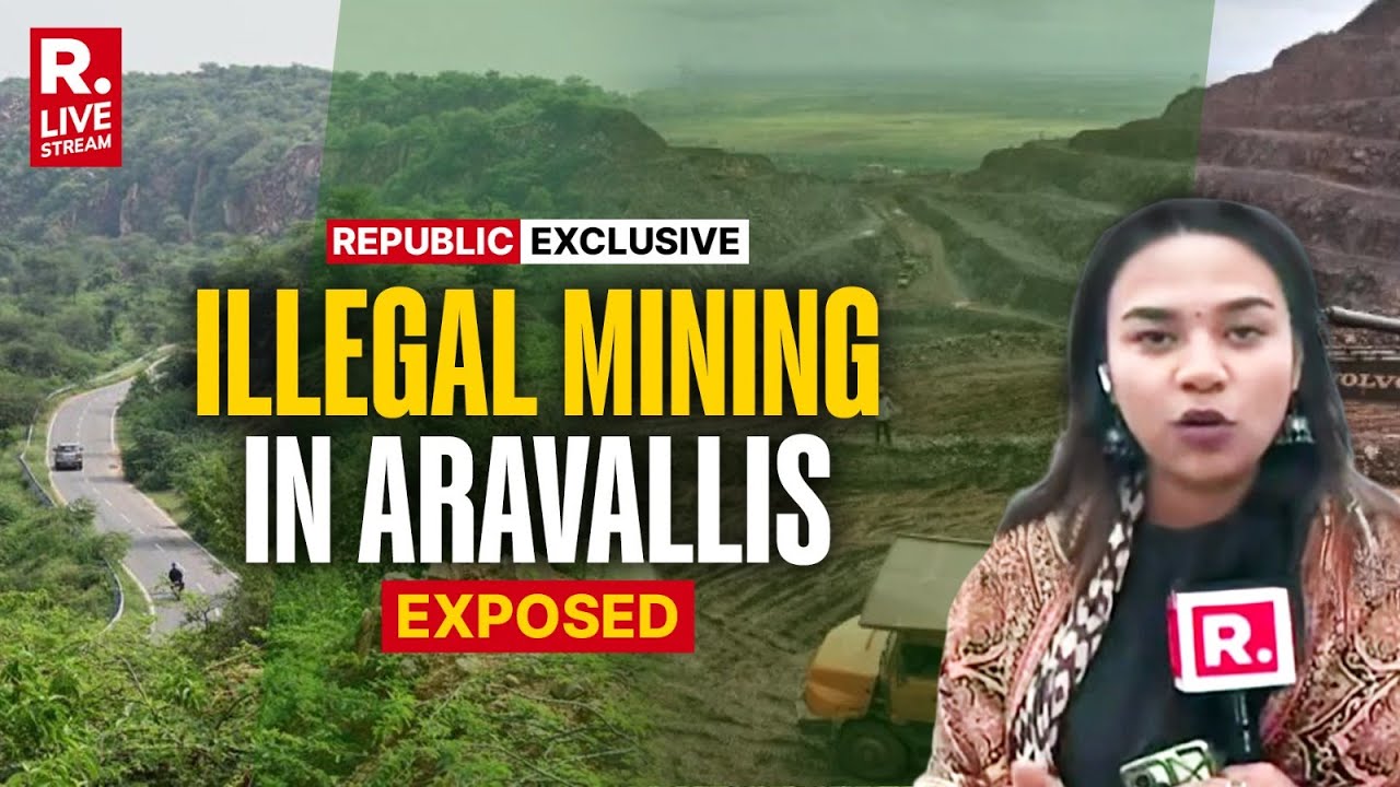 Republic&rsquo;s Ground Report on Aravalli Investigation Opens UP A can Of Worms | #SaveAravallis | LIVE