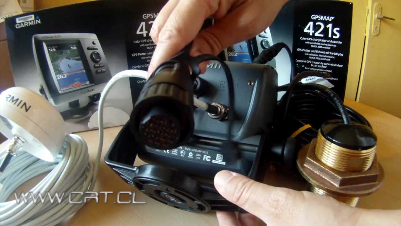 Tutorial GPS Map 421s Garmin - CRT Ltda.