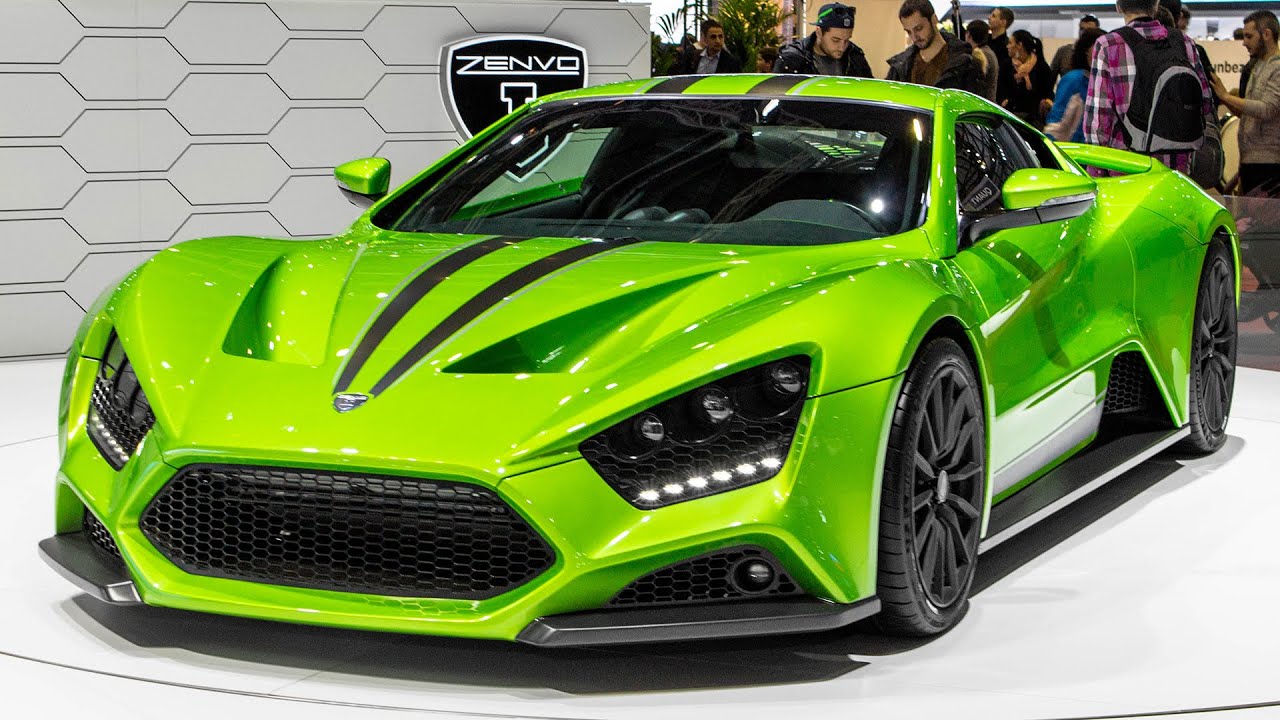 LIME GREEN ZENVO ST1 - GENEVA MOTOR SHOW 2015