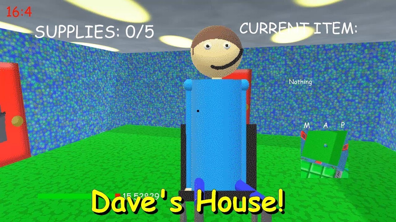 Dave's House! demo (Baldi's basic fan game)