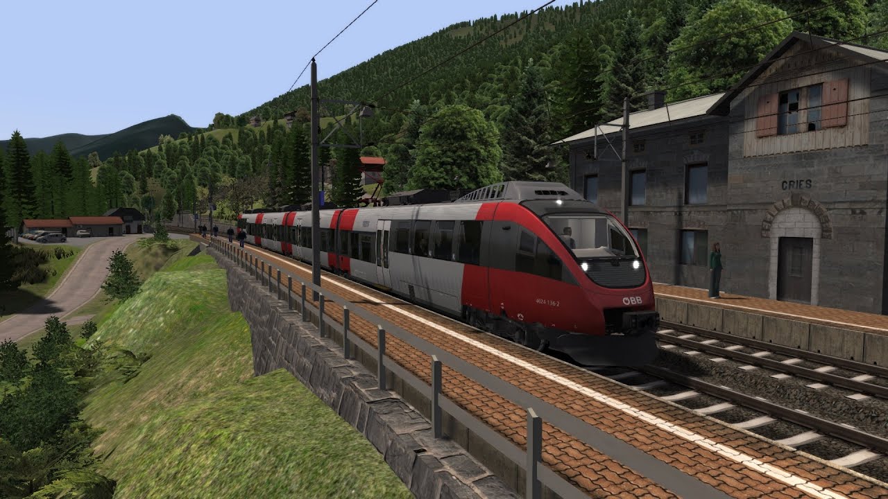 TS2022 Tirol S-Bahn S3 Timelapse (Innsbruck to Brenner)
