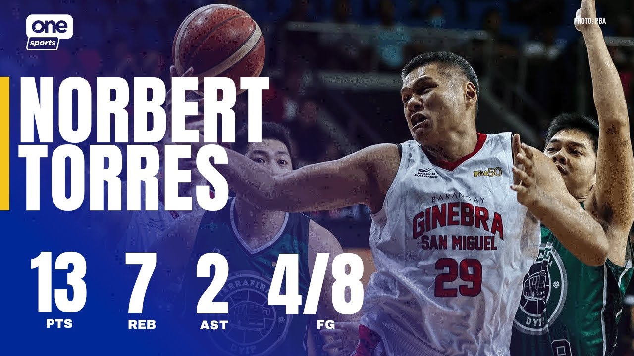 Norbert Torres LEADS the scoring of the Brgy. Ginebra with 13-7-2 🔥 | PBA SEASON 50 PHILIPPINE CUP