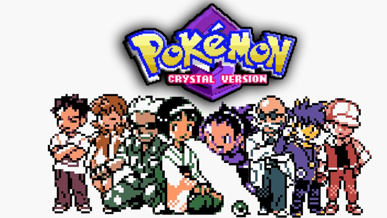Pokémon Crystal - All Kanto Gym Battles (HQ)